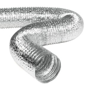 Flexible duct uninsulated